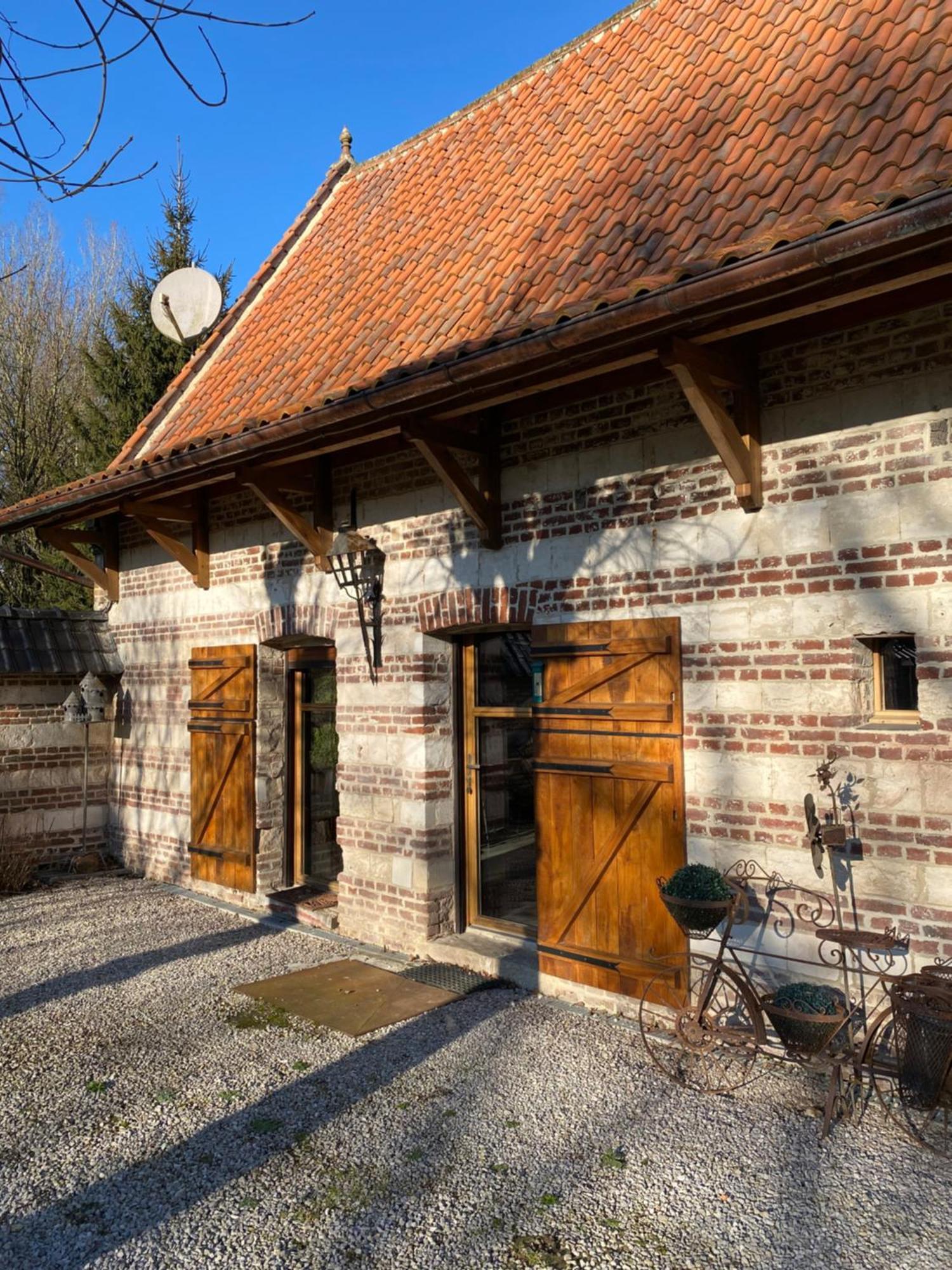 Bed and Breakfast La Ferme des Templiers de Fléchinelle Enquin-les-Mines Exterior foto